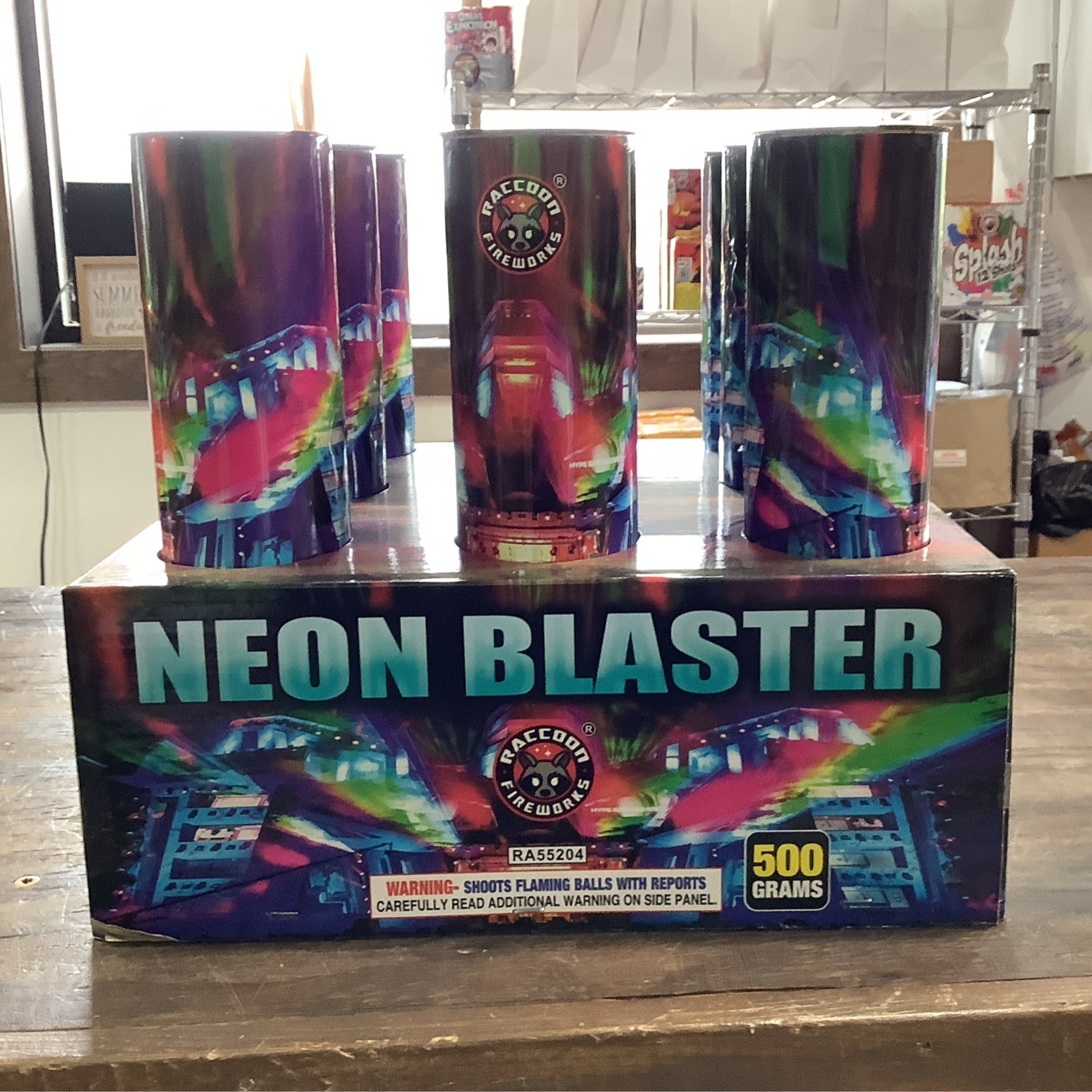 Neon Blaster Kg Fireworks Warehouse South Range Wisconsin
